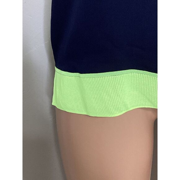 New. THEORY silk navy top. Retails $245 - Picture 3 of 11